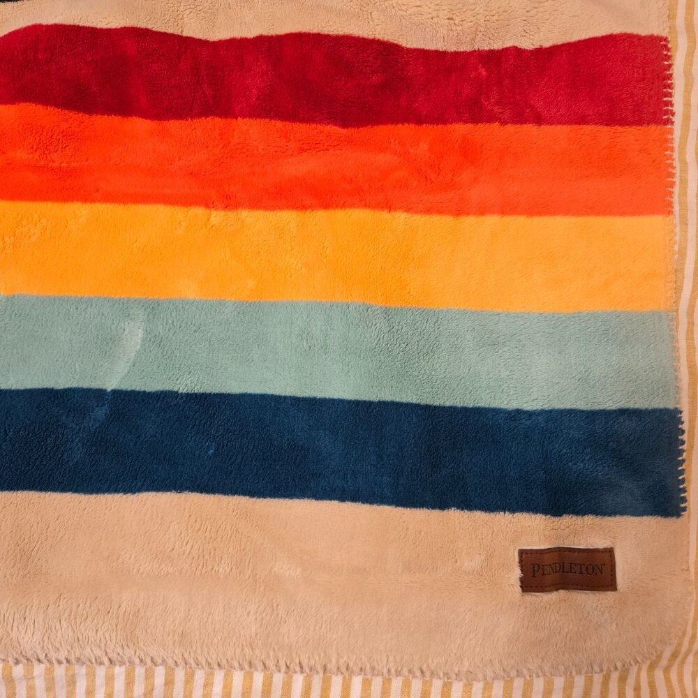 NWT Pendleton Plush Mount Foraker Throw - Picture 3 of 7